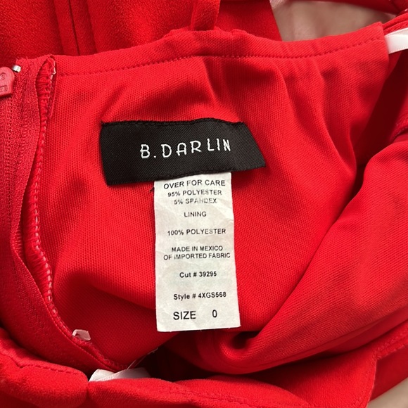 B. Darlin red size 0 dress. - Picture 6 of 6